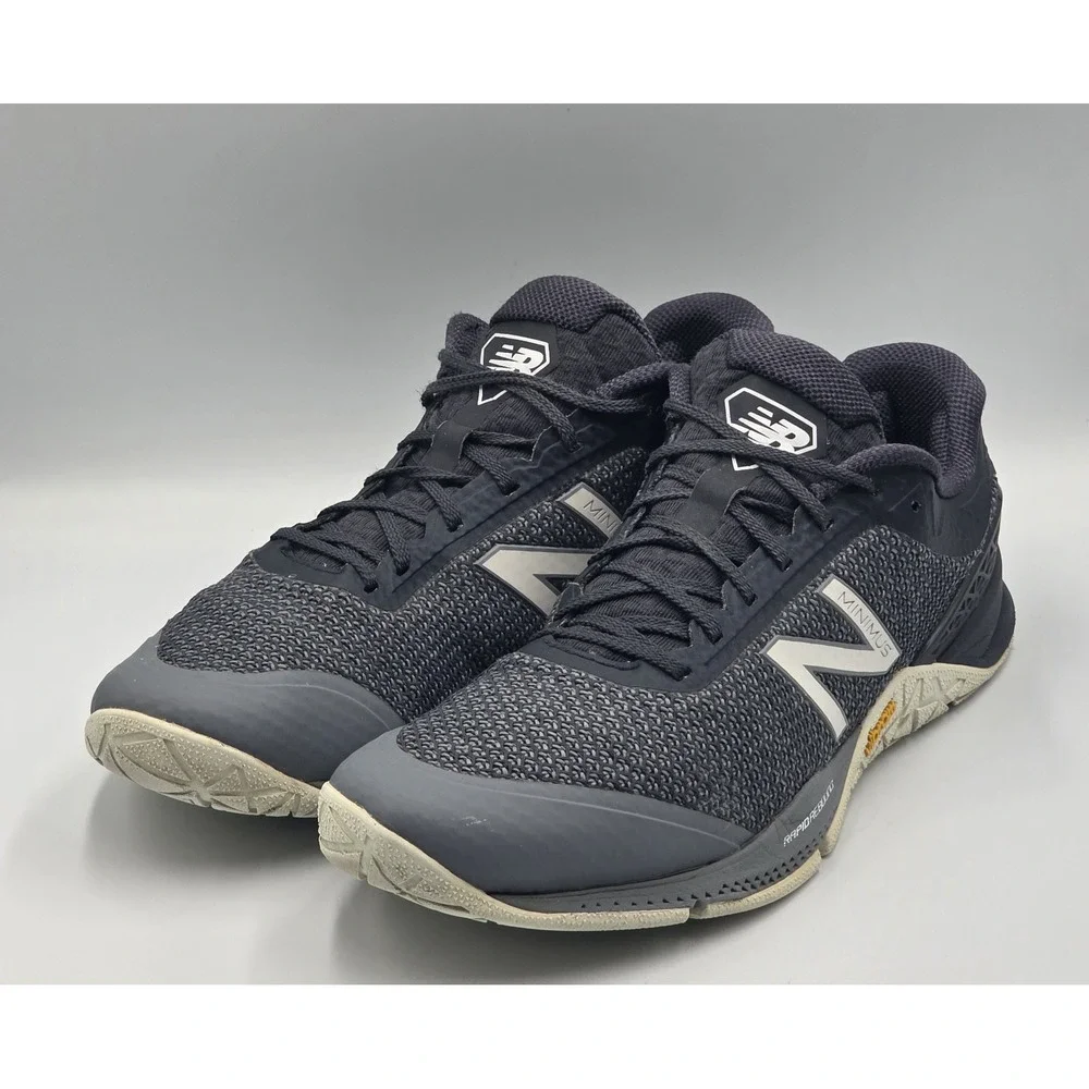 New Balance Minimus Training Shoes Mens Size 10 Black Crossfit Gym MX40GP